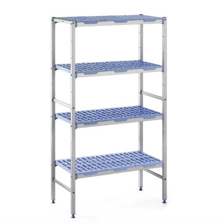 Etagère modulable 50x149xh175cm 4 niveaux Tournus