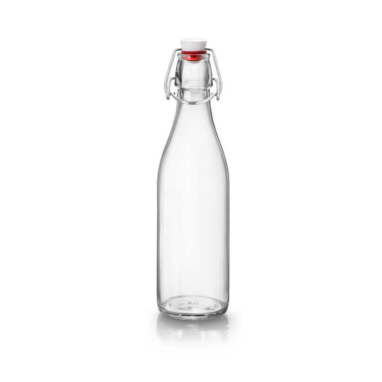 Bouteille 500ml avec bouchon mécanique Bormioli