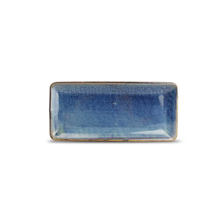 Plat 14x30,5cm bleu Nova Fine2Dine