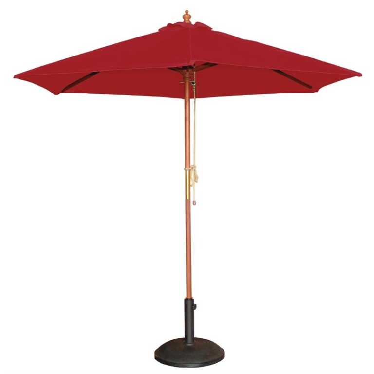 Parasol rouge 3m Bolero