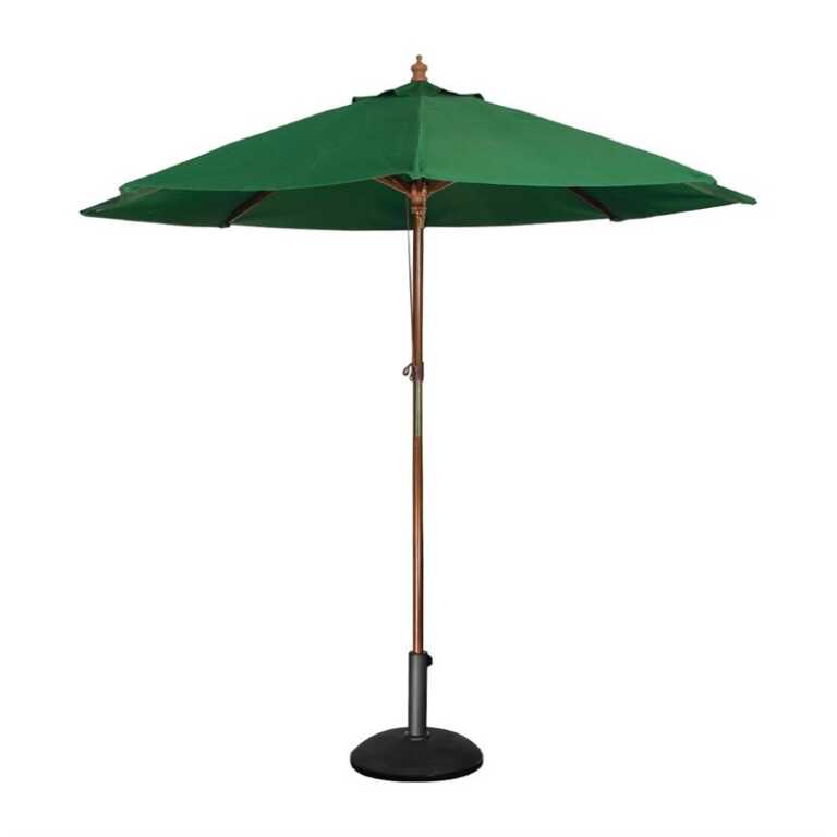 Parasol vert 3m Bolero