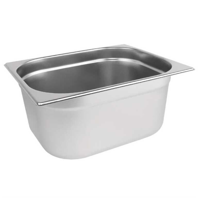 Bac gastro inox GN1/2 h15cm 9L Vogue