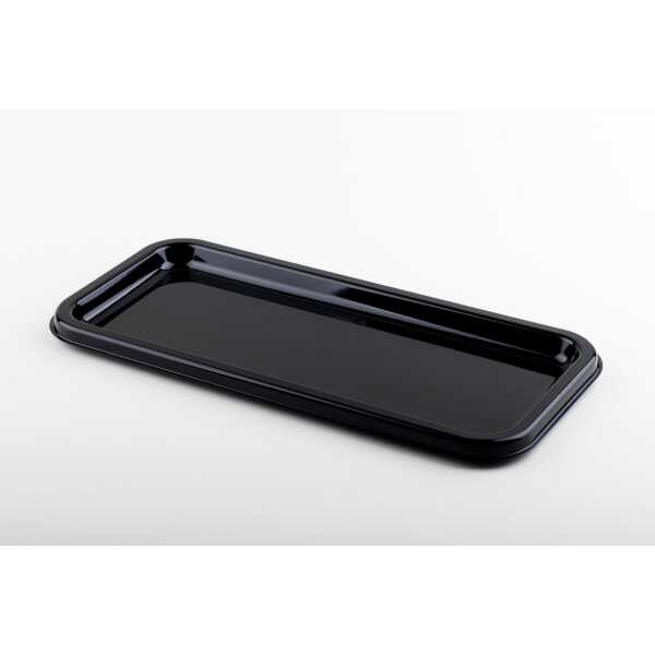 Plateau RPET 36x16cm noir