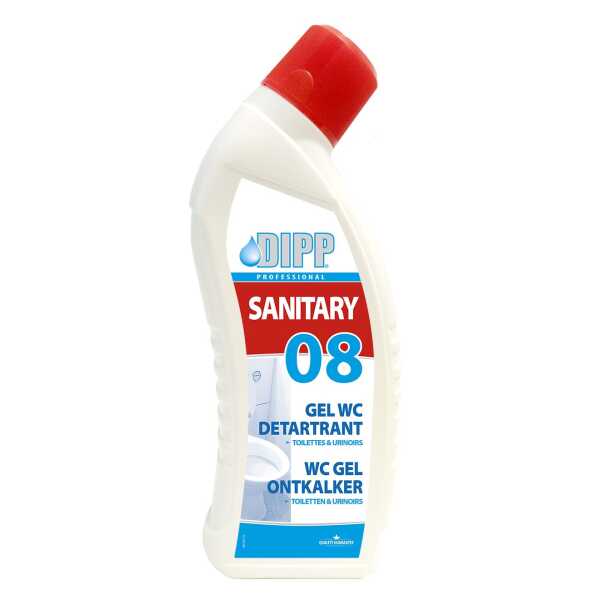 Gel détartrant WC n°08 750ml