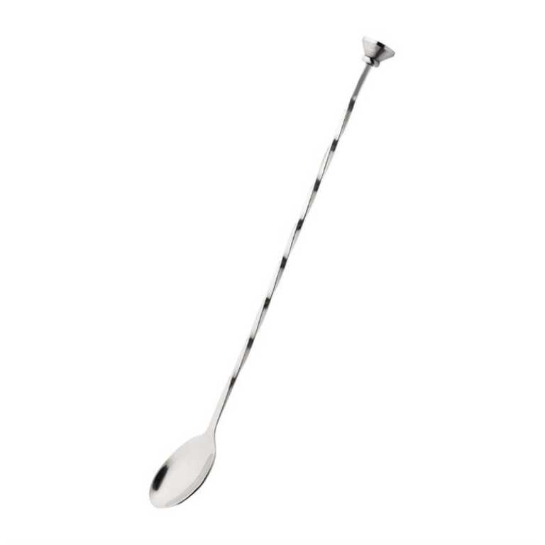 Cuillère à cocktail inox 29cm Olympia