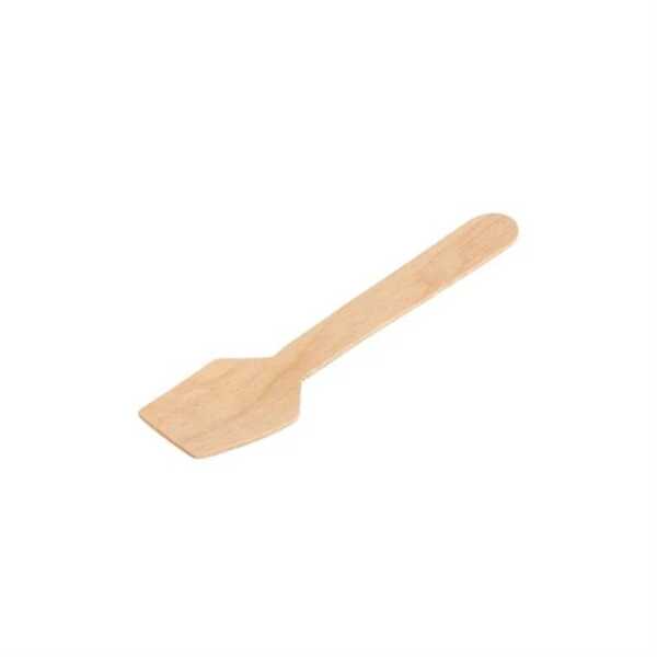 Cuillère à glace 9,5cm bois